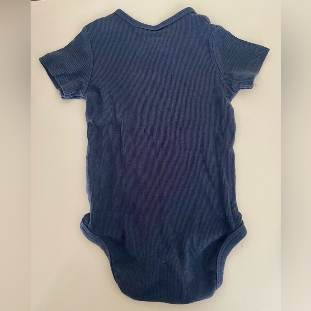 🪁H&M | Blue Ribbed Cotton Set - Picture 3 of 6